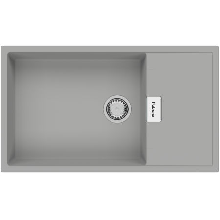 Кухонная мойка Fabiano Cubix 86x50 XL Grey Metallic 8221.201.0974