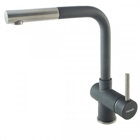 Смеситель кухонный Fabiano FKM 46P SS Antracit 8232.401.0194