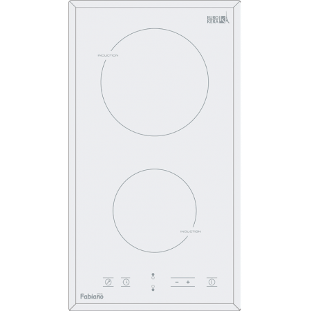 Индукционная варочная панель Fabiano FHI 152 ITC White 8122.408.0033