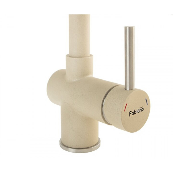 Кухонный смеситель Fabiano FKM 39 SS Cream 8232.401.0237