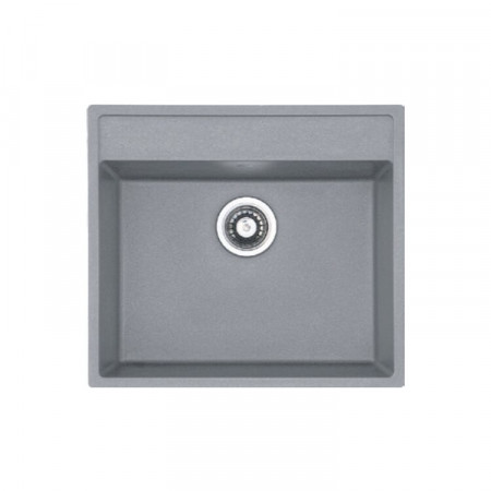 Кухонная мойка Fabiano Quadro 56x51 Grey Metallic 8221.301.0788