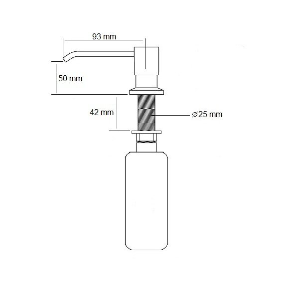 FASD 35 Inox (дозатор для мыла)
