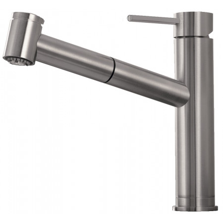 Смеситель кухонный Fabiano FKM 66P Inox 8232.403.0884