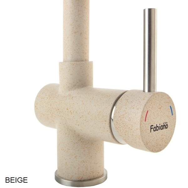Смеситель кухонный Fabiano FKM 46P SS Beige 8232.401.0223