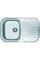 Кухонная мойка Fabiano BR 74x48 матовая 304 8213.401.1 013
