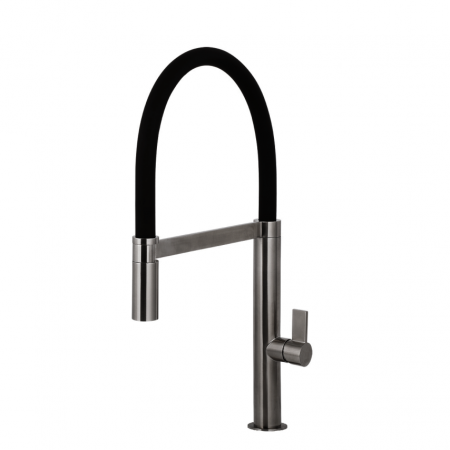 Смеситель кухонный Fabiano FKM 68P SS Nano Graphite 8232.401.1021