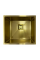 Нерж. мойка Fabiano Quadro 49 Celldecor Nano Gold 8216.401.1698