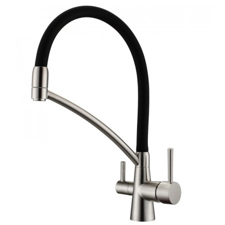 Смеситель кухонный Fabiano FKM 31.10 Inox Black 8231.403.0058
