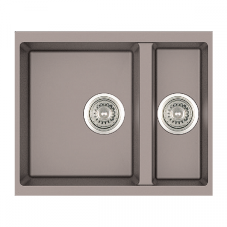 Кухонная мойка Fabiano Quadro 56x46x15 Beton 8221.301.0650