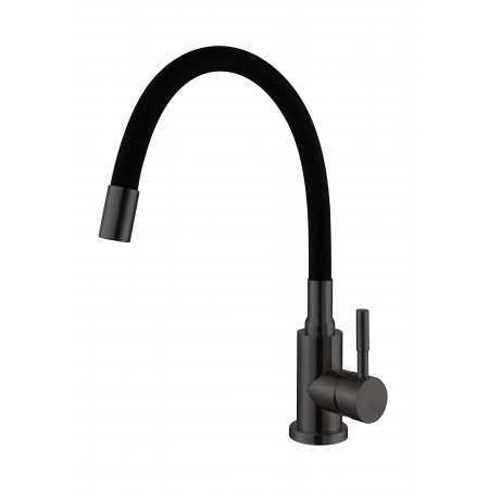Смеситель кухонный Fabiano FKM 56 SS Flex Nano Graphite 8232.401.1666