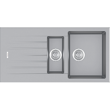 Кухонная мойка Fabiano Classic 100x50x15 Grey Metallic 8221.301.0784