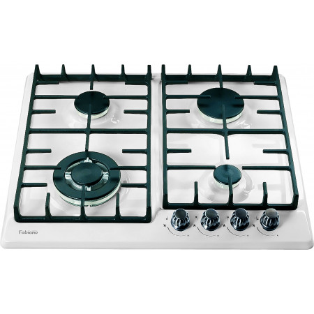 Газовая варочная панель Fabiano FHGR 2744 VGHT White-Antique 8112.508.0066