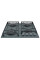 Газовая варочная панель Fabiano FHG 2844 VGHT Titanium Glass 8112.507.1113