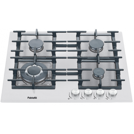 Газовая варочная панель Fabiano FHG 1444 VGHT White glass 8111.405.0269