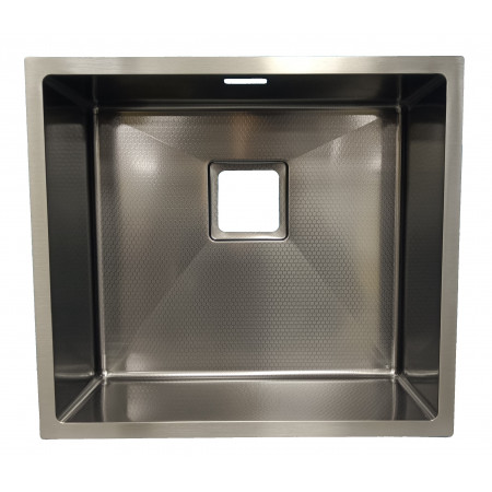 Нерж. мойка Fabiano Quadro 49 Celldecor Nano Graphite 8216.401.1527