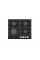 Газовая варочная панель Fabiano FHG 1044 VGHT2 Black Glass 8111.406.1466