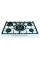 Газовая варочная панель Fabiano FHG 1055 VGHT White Glass 8111.405.0311