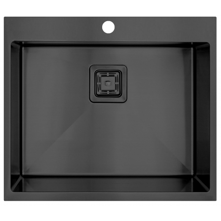 Кухонная мойка Fabiano TOP 56 Nano Graphite (56x51) 1,20 мм 8216.401.0901