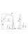 Смеситель кухонный Fabiano FKM 39 SS Antracit 8232.401.0235