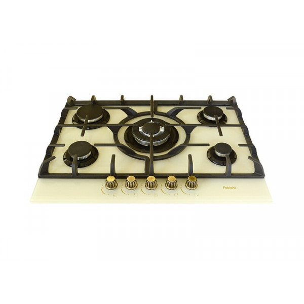 Газовая варочная панель Fabiano FHGR 1055 VGHT Cream 8111.405.0312