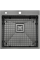 Нержавеющая мойка Fabiano TOP 49 Celldecor Nano Graphite 8216.401.1687