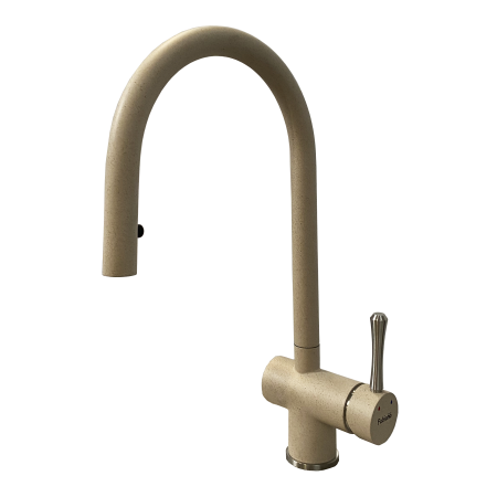 Кухонный смеситель Fabiano FKM 47P SS Beige 8232.401.0241
