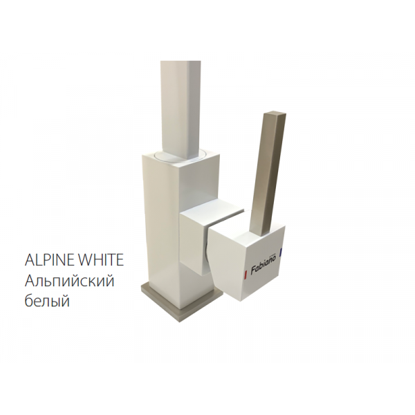 Змішувач кухонний Fabiano FKM 52 SS Alpine White 8232.401.0658