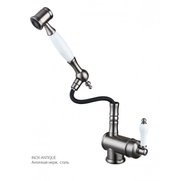 Змішувач кухонний Fabiano FKM 67P SS Inox Antique 8232.403.0753