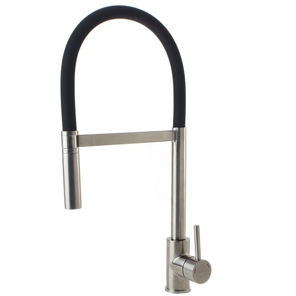 Смеситель кухонный Fabiano FKM 43C SS Inox 8232.401.0220