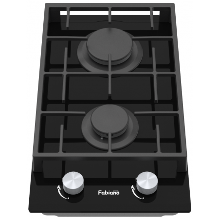 Варочная поверхность газовая Fabiano FHG 862 VGH Black Glass 8111.406.1476