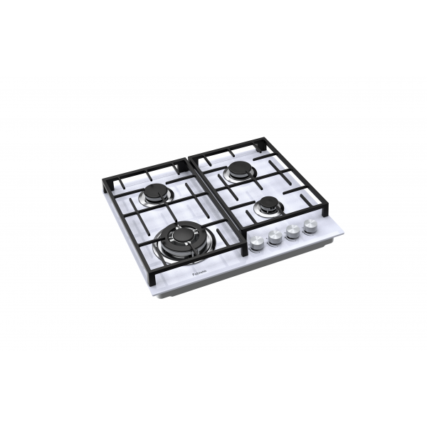 Варочная поверхность газовая Fabiano FHG 8244 VGHT White Glass 8111.406.1471