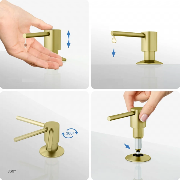 FASD 41 Nano Gold (дозатор для мила)