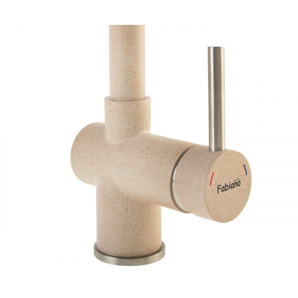 Кухонный смеситель Fabiano FKM 39 SS Beige 8232.401.0236