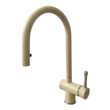 Смеситель кухонный Fabiano FKM 47P SS Cream 8232.401.0242