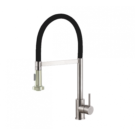Смеситель кухонный Fabiano FKM 43C SS Inox 8232.401.0220