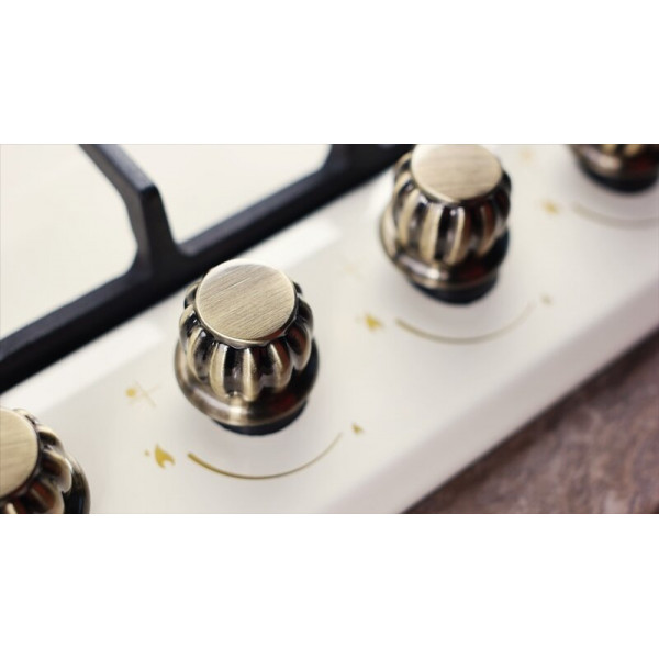 Газовая варочная панель Fabiano FHGR 2744 VGHT Ivory 8112.508.0333