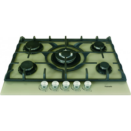 Газовая варочная панель Fabiano FHG 1055 VGHT Champagne 8111.405.0310