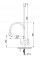 Смеситель кухонный Fabiano FKM 3121 Flex Inox 8231.403.1121
