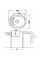 Кухонная мойка Fabiano Arc 62x50 Antracit 8221.401.0466