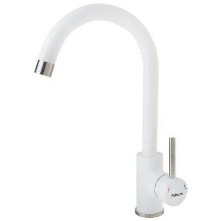 Смеситель кухонный Syntra SKF 850 ST Alpine White 8232.401.0906