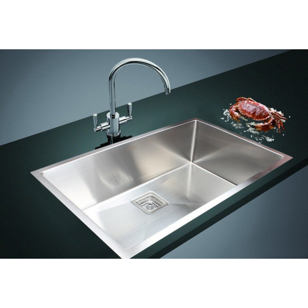 Кухонная мойка Fabiano Quadro 68 R10 (68x44) 1,20 мм 8216.401.0074