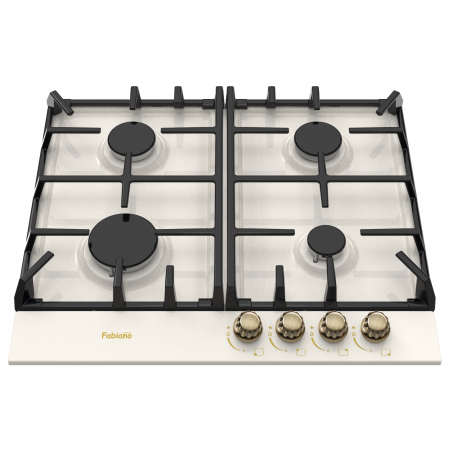 Газовая варочная панель Fabiano FHGR 3744 VGH Ivory 8112.406.1616