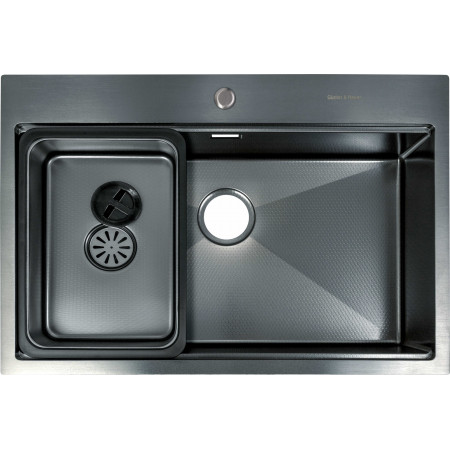 Bever 7522 Black Honey: кухонна мийка Gunter & Hauer (75x51 см)