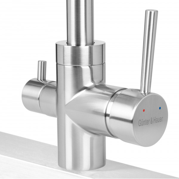 HÜGEL Brush: кухонний змішувач Gunter&Hauer