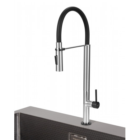 STERN Brush Black: кухонний змішувач Gunter&Hauer