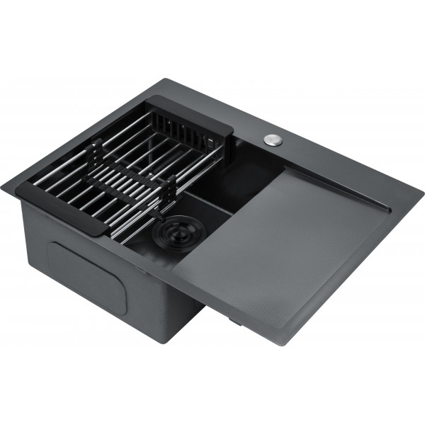 Rauda 6522 Black Honey RW: кухонна мийка Gunter & Hauer (65x51 см)