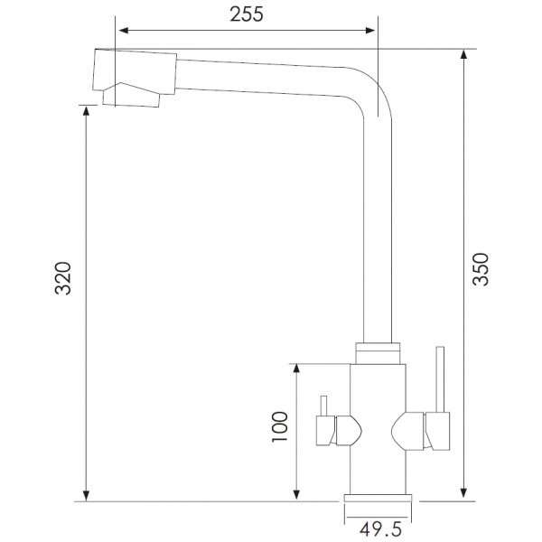 LUFT Br: кухонний змішувач Gunter&Hauer