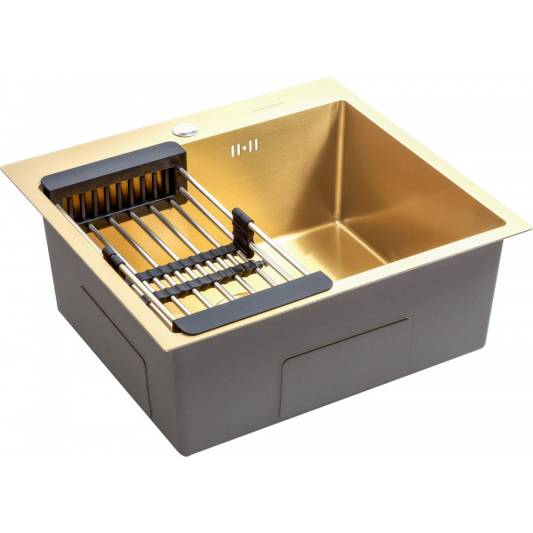 Mindel 5522 Gold: кухонна мийка Gunter & Hauer (55x51 см)