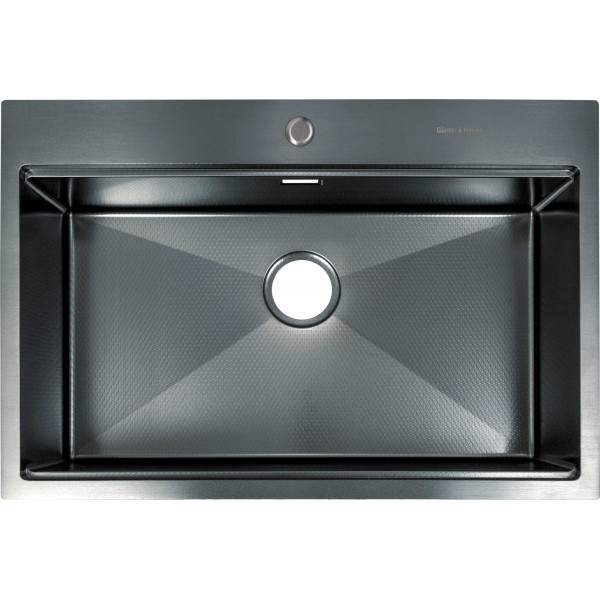 Bever 7522 Black Honey: кухонна мийка Gunter & Hauer (75x51 см)