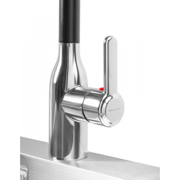 DUNKEL Cr-Bl: кухонний змішувач Gunter&Hauer